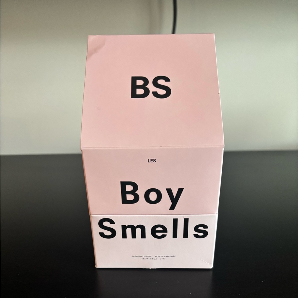 Boy Smells Pink LES Candle With Box